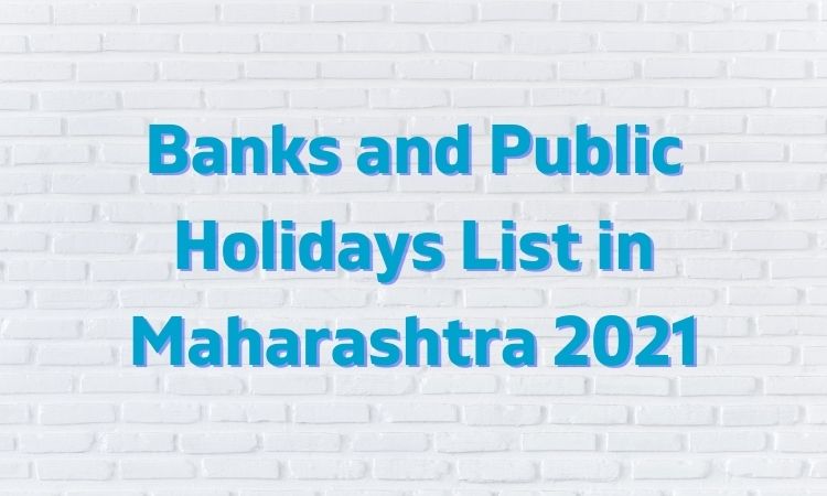 bank and public holidays in maharashtra 2021